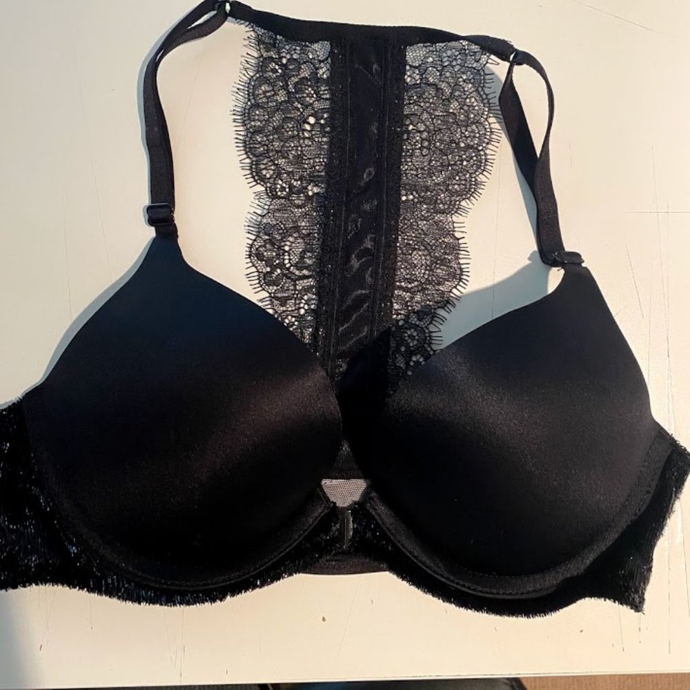 Victoria's Secret black Bombshell Plunge Bra